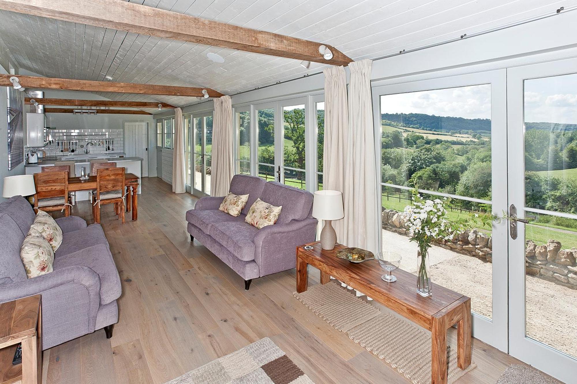 הוילה פיינסוויק Valley Barn Slad Valley Cotswolds מראה חיצוני תמונה